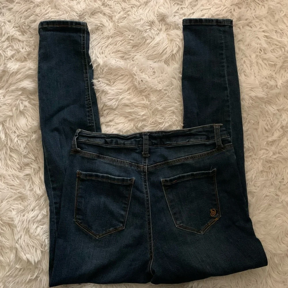 Indigo Rein Curvy Jeans Denim Pants - Picture 3 of 4